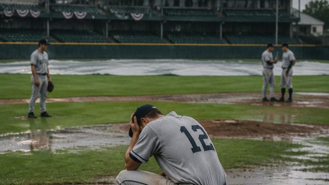 Weather Disrupts Father’s Day Game as Border Cats Lose to Huskies